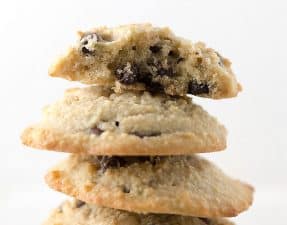 Biscuits de pâte au chocolat sains - Low Carb and Gluten Free