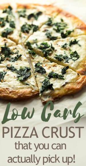 Low Carb Pizza Crust • Low Carb with Jennifer