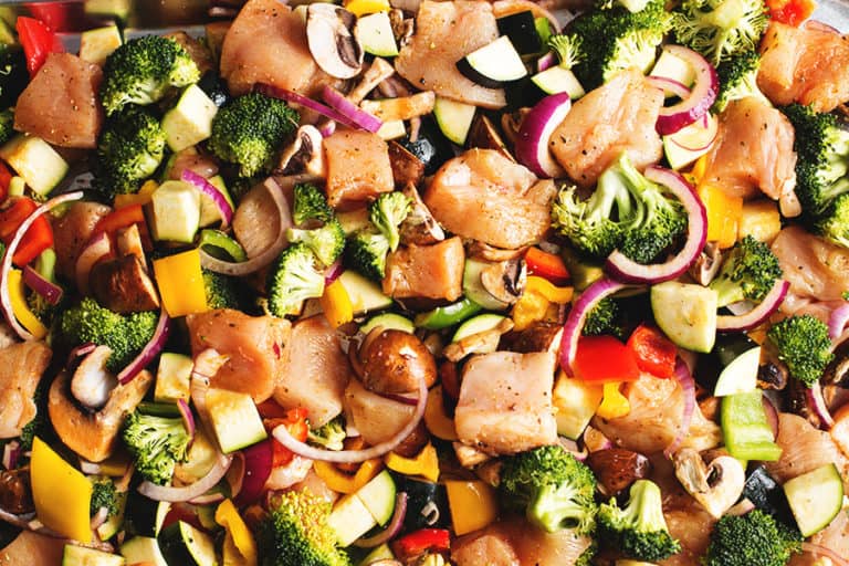 One Pan Chicken and Veggies • Low Carb with Jennifer