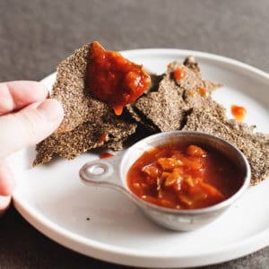 low carb chips and salsa