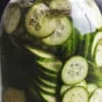 fast food pickles in a jar