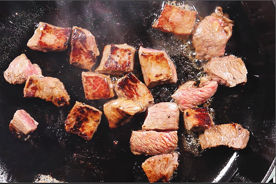 how to cook steak tips