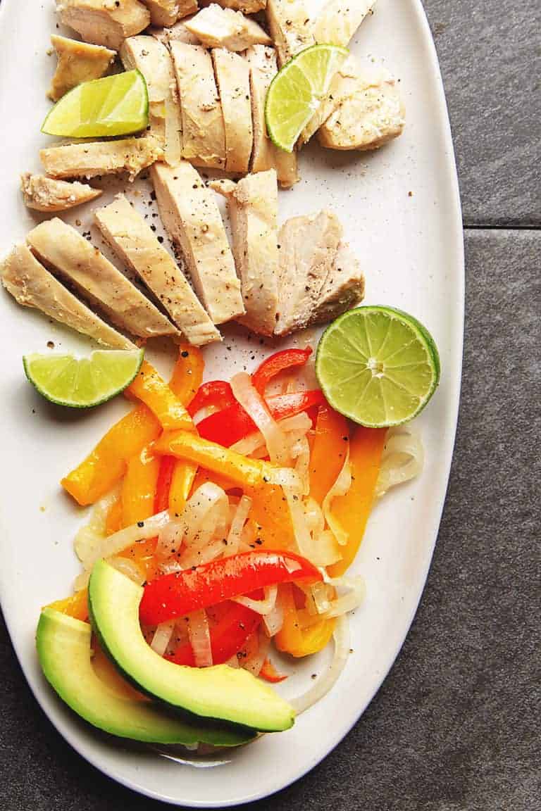 crockpot chicken fajitas