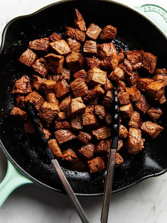 The Easiest Steak Tips Recipe