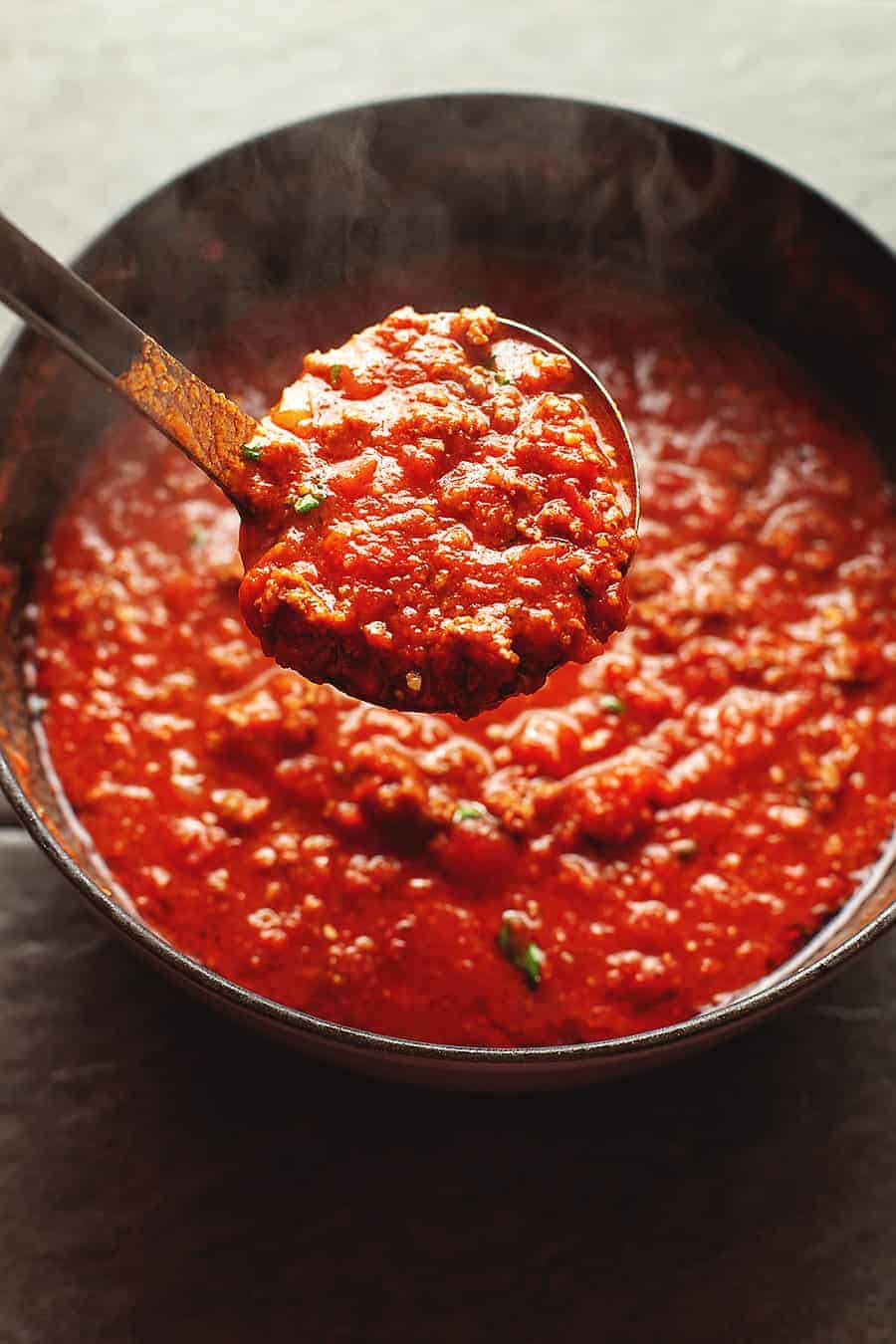 crockpot spaghetti sauce