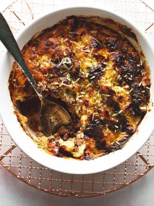 Air Fryer Lasagna