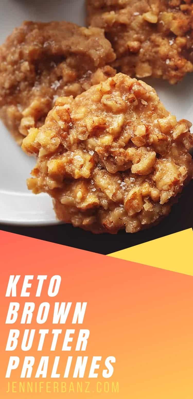 Keto Brown Butter Pralines • Low Carb with Jennifer