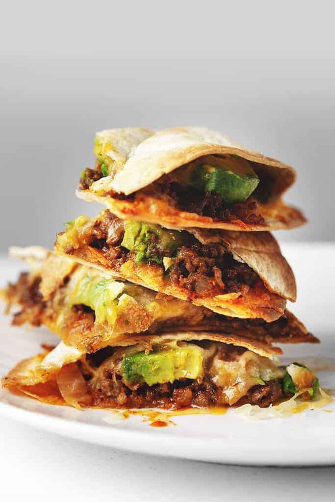 beef quesadillas