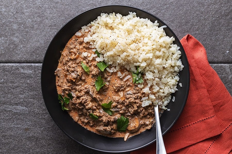 ground beef stroganoff