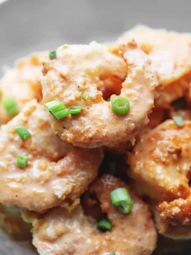 Keto Bang Bang Shrimp