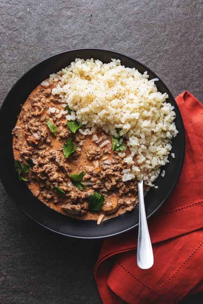 ground beef stroganoff