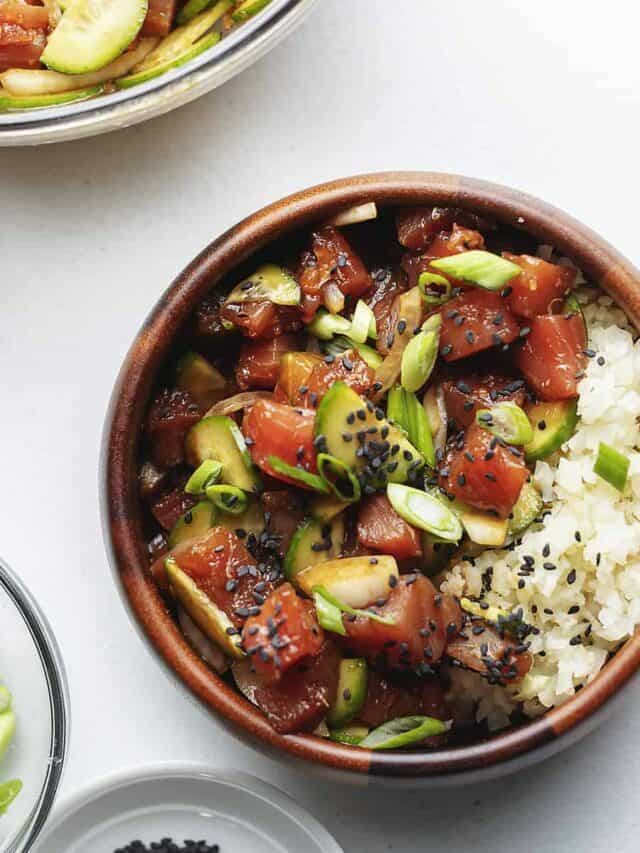 DIY Ahi Poke Bowl