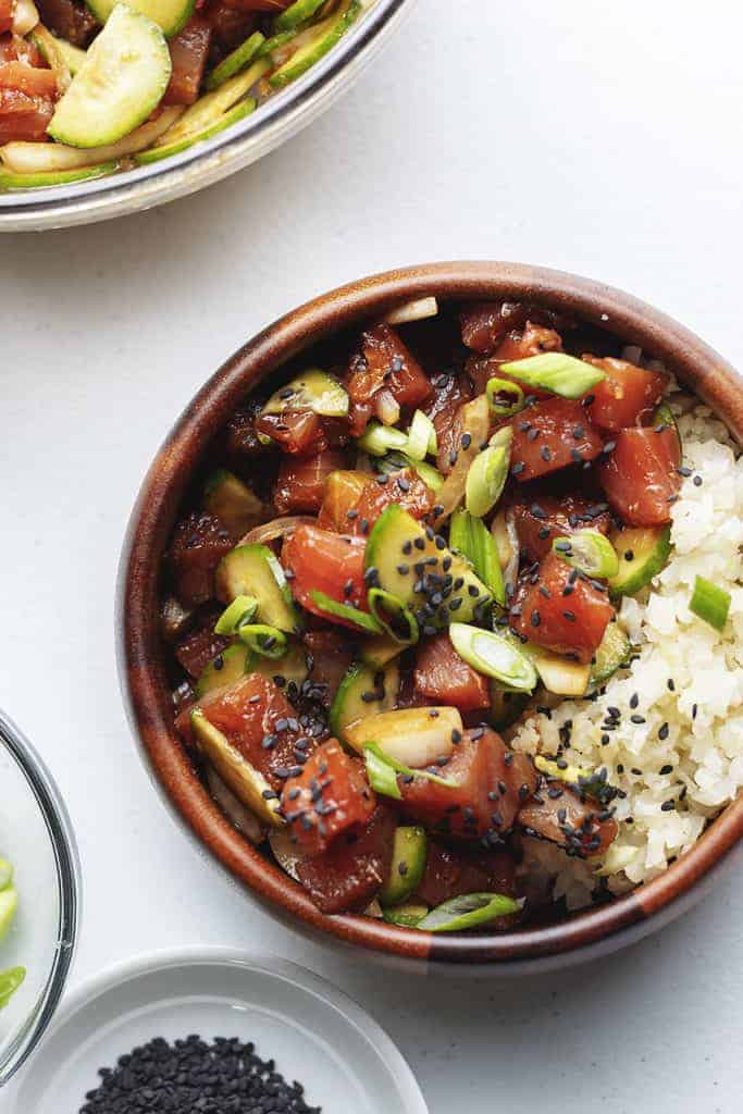 ahi poke bowl