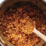 instant pot baked beans in a pressure cooker