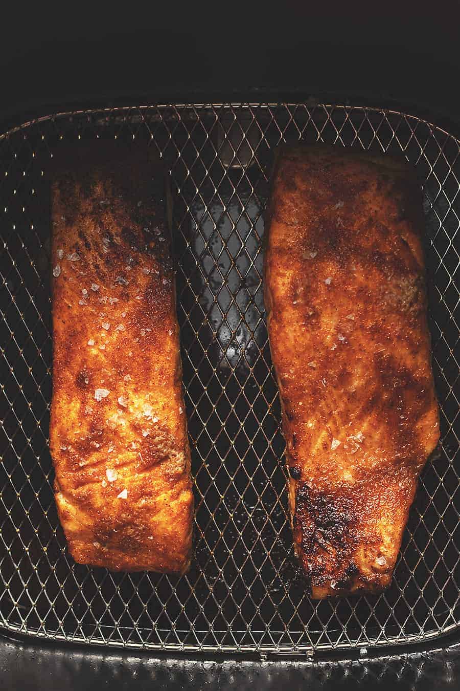 Air Fryer Salmon Perfectly Cooked Low Carb With Jennifer