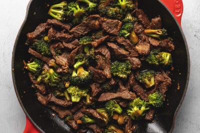 low carb beef and broccoli