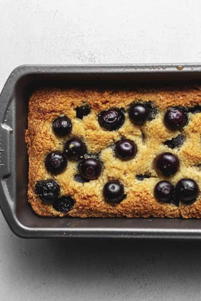 Keto Blueberry Quick Bread • Low Carb with Jennifer