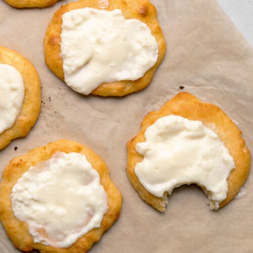 keto cheese danish on parchment