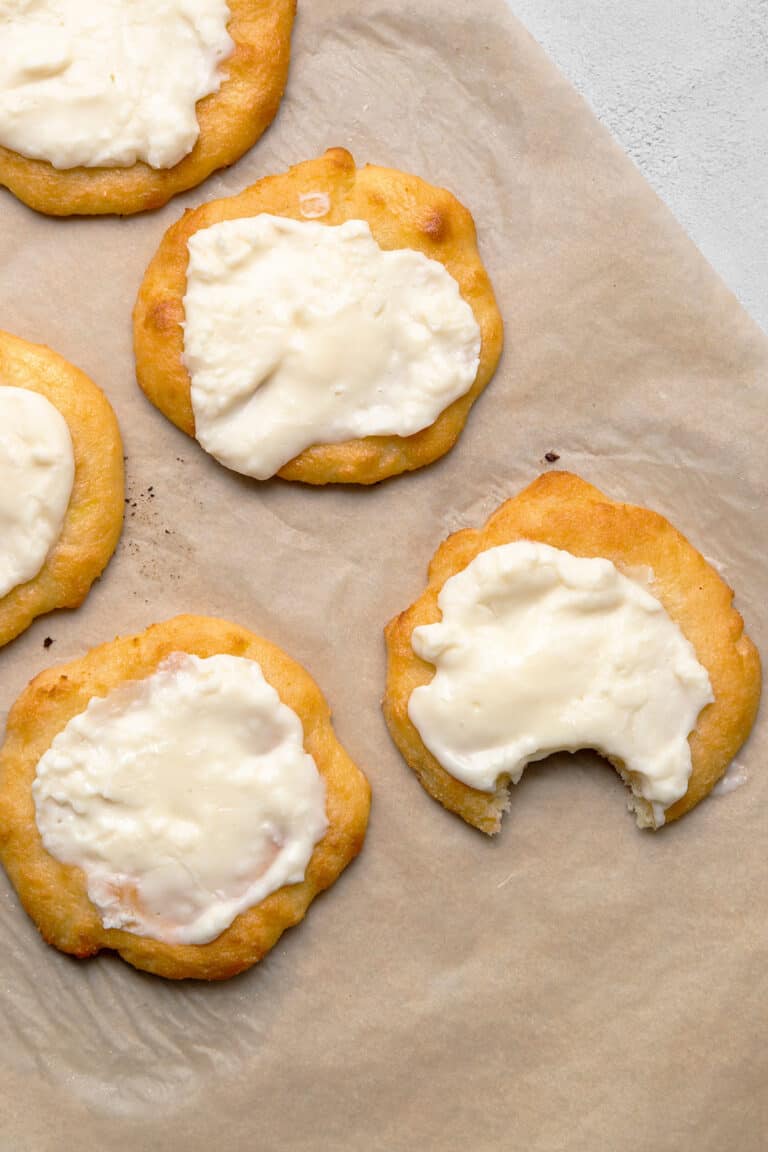 keto cheese danish on parchment