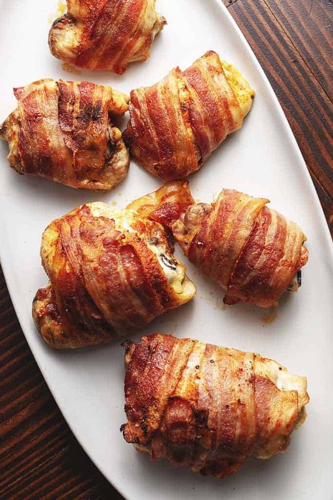 Bacon Wrapped Chicken Thighs • Low Carb with Jennifer