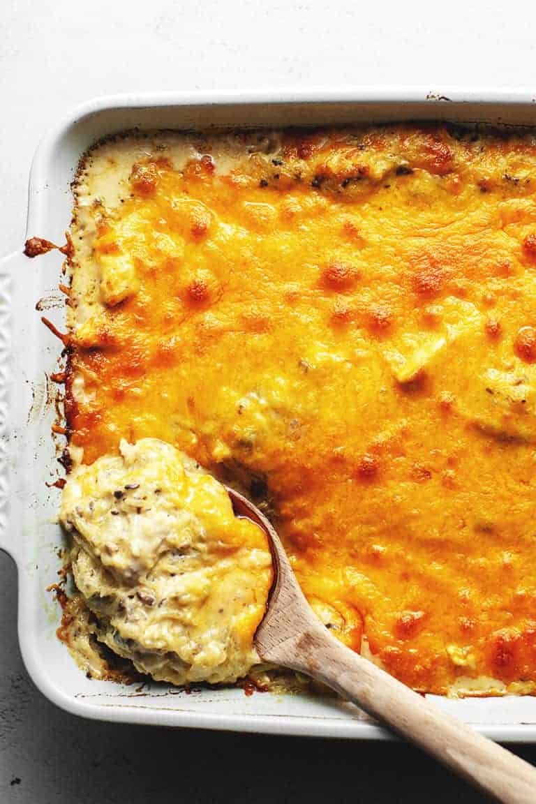 baked chicken spaghetti with squash
