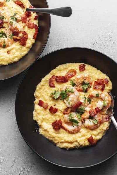 Keto Shrimp and Cheesy Grits • Low Carb with Jennifer