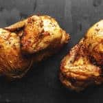 air fryer Cornish hens out of the air fryer