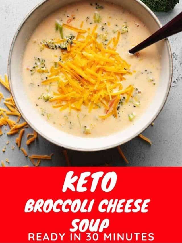 Keto Broccoli Cheese Soup