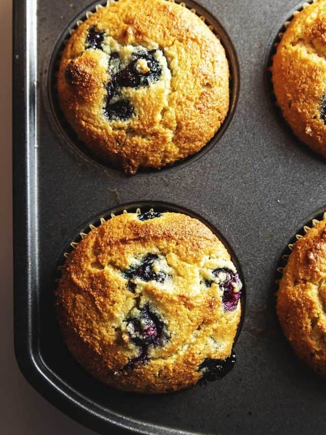 Keto Blueberry Muffins