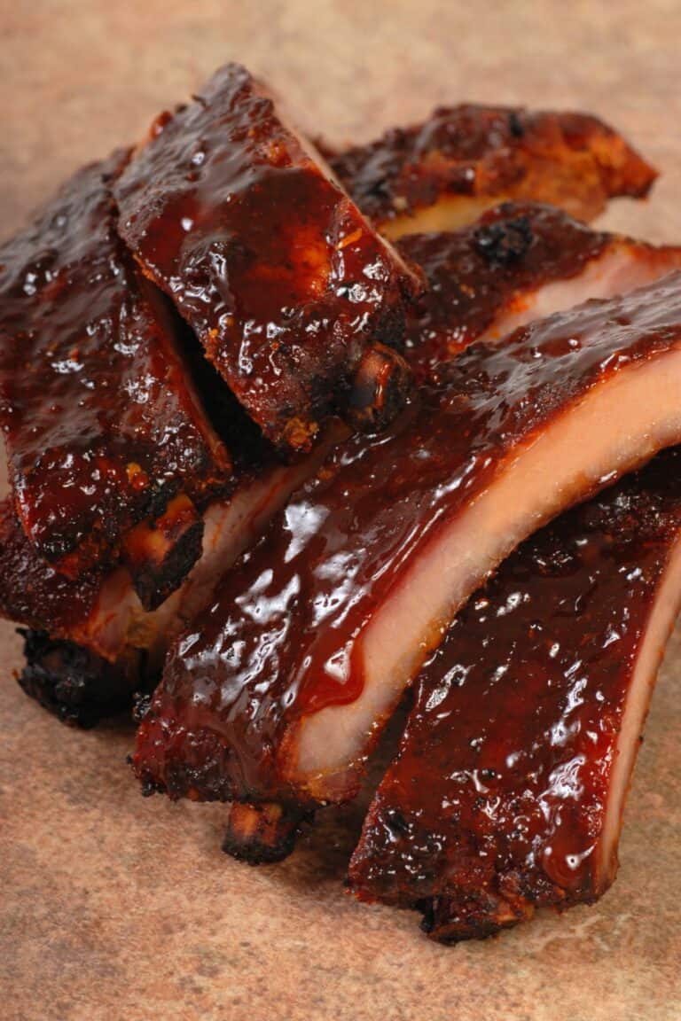 pellet smoker bbq ribs