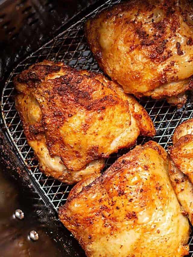 Air Fryer Chicken Thighs