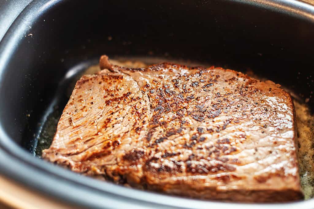 Balsamic London Broil in the Crock pot • Low Carb with Jennifer