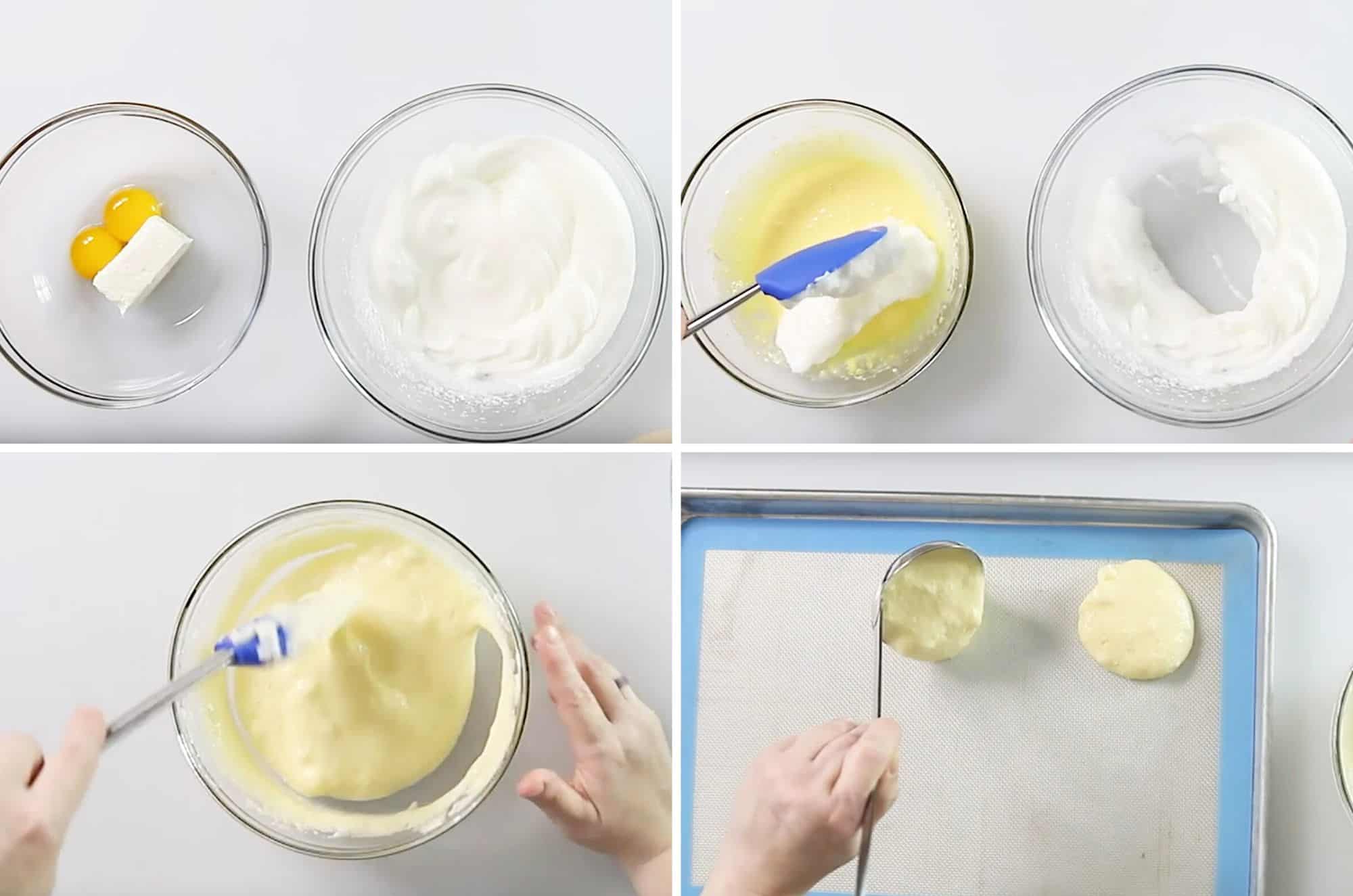 method for making cloud bread