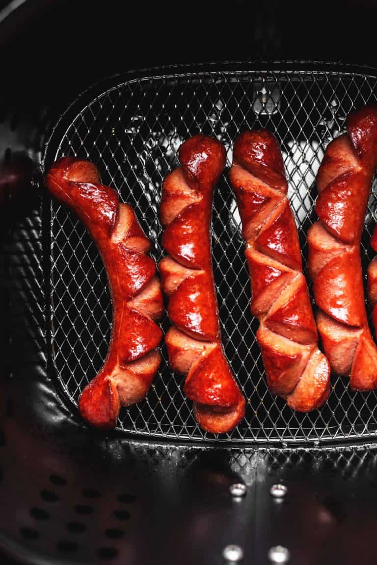 air fryer hot dogs