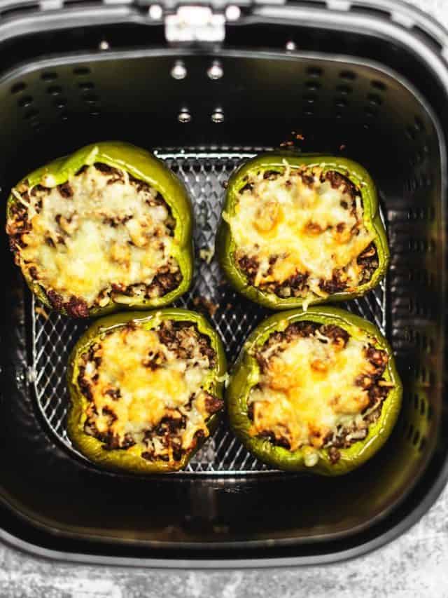 Air Fryer Stuffed Peppers