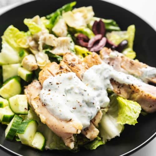 chicken greek bowl