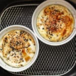 baked eggs in the air fryer