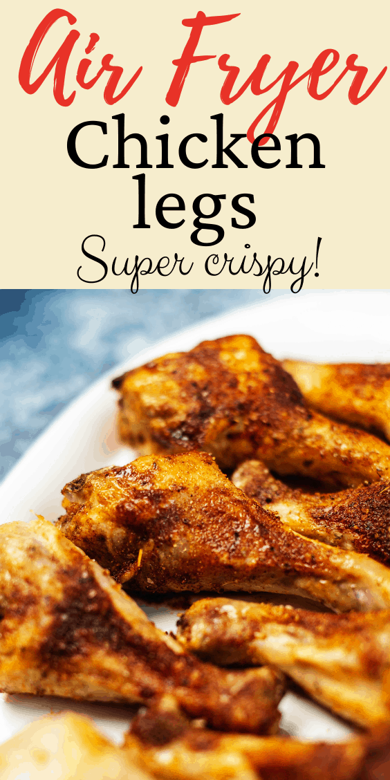 Air Fryer Chicken Legs - Super Crispy! • Low Carb with Jennifer