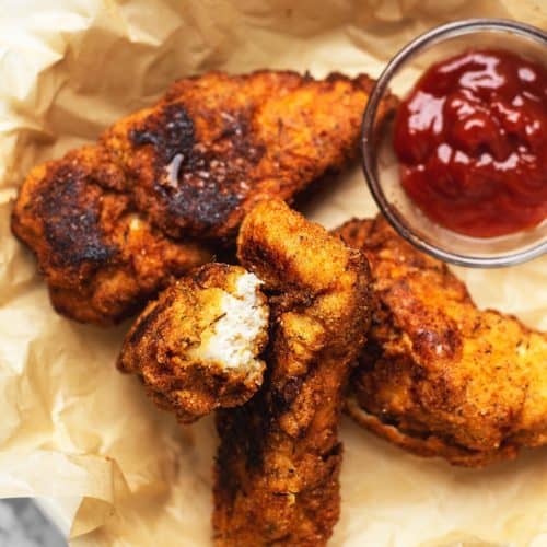 keto fried chicken tenders