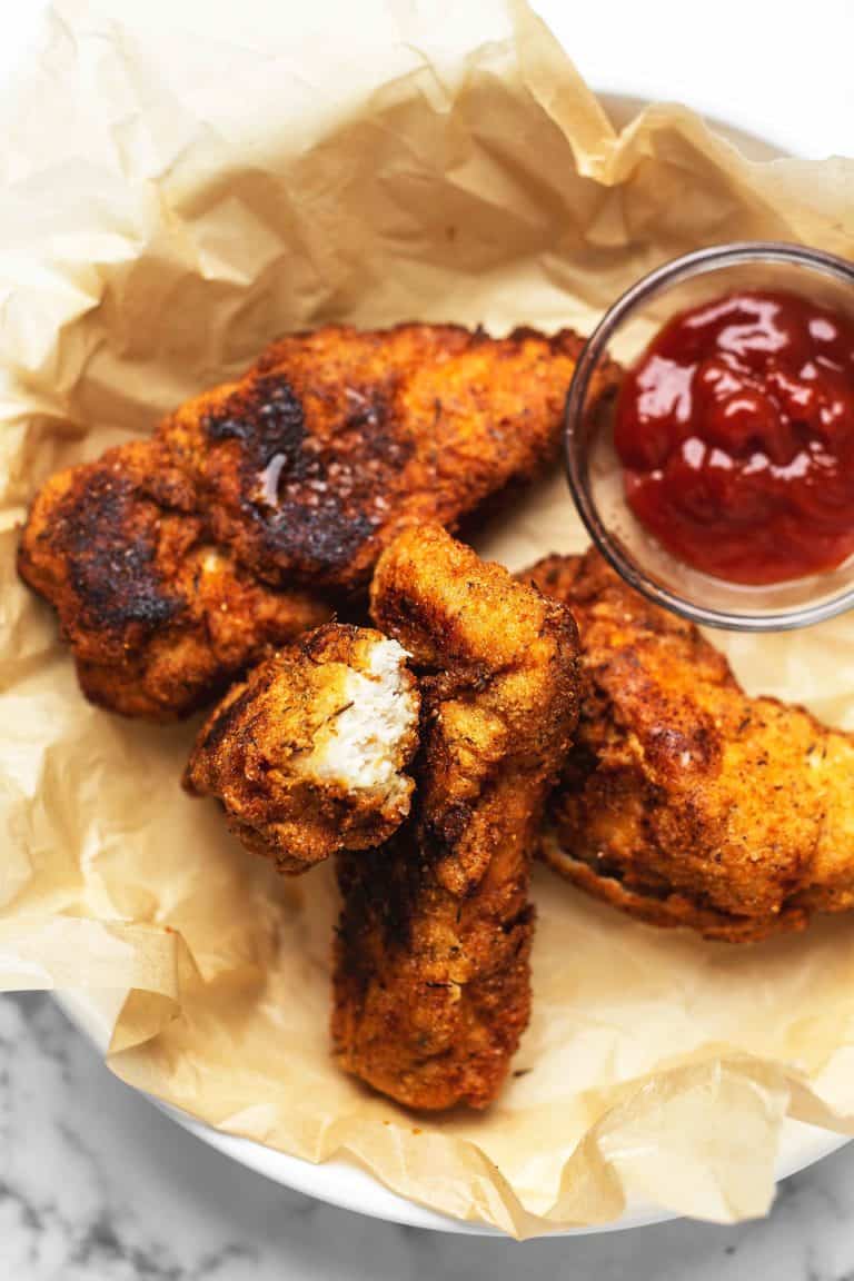 keto fried chicken tenders