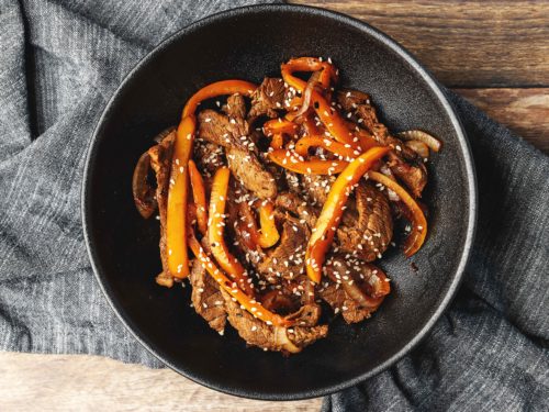 black pepper steak recipe