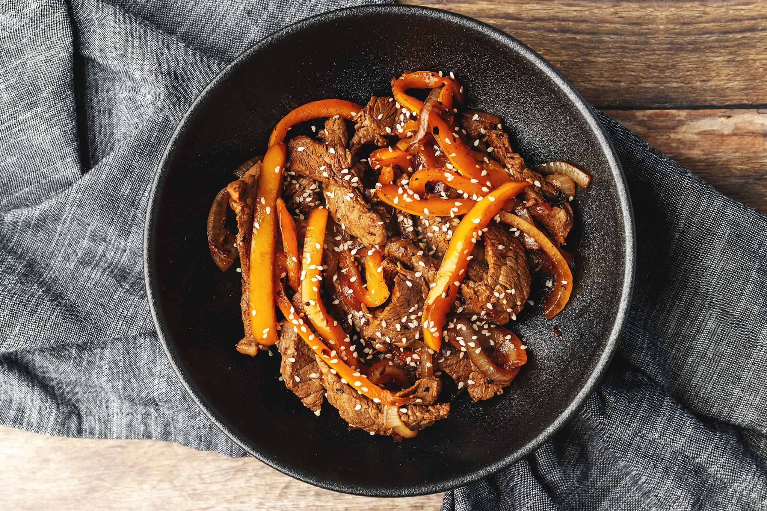 keto pepper steak