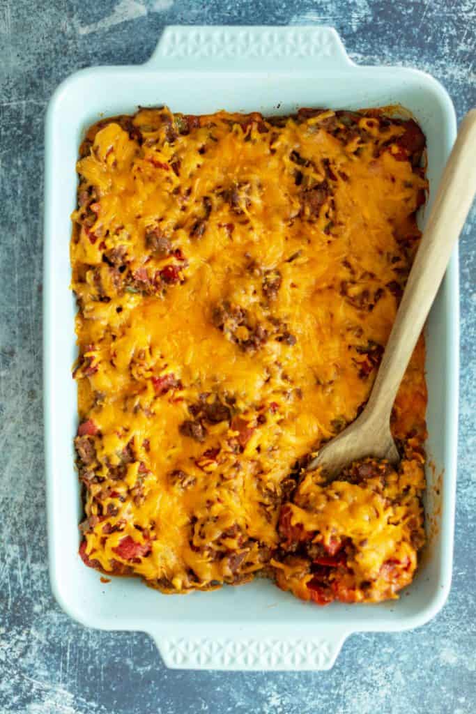 stuffed pepper casserole