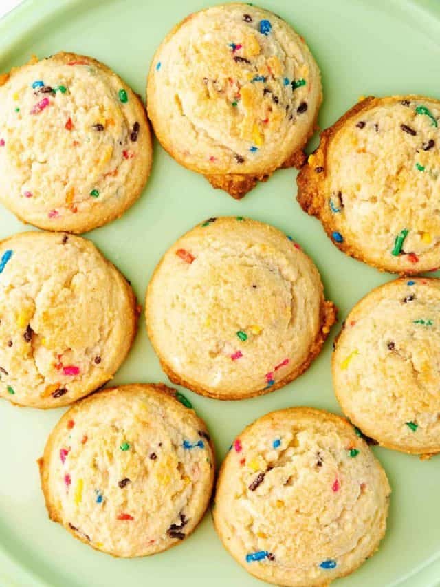 Keto Birthday Cookies