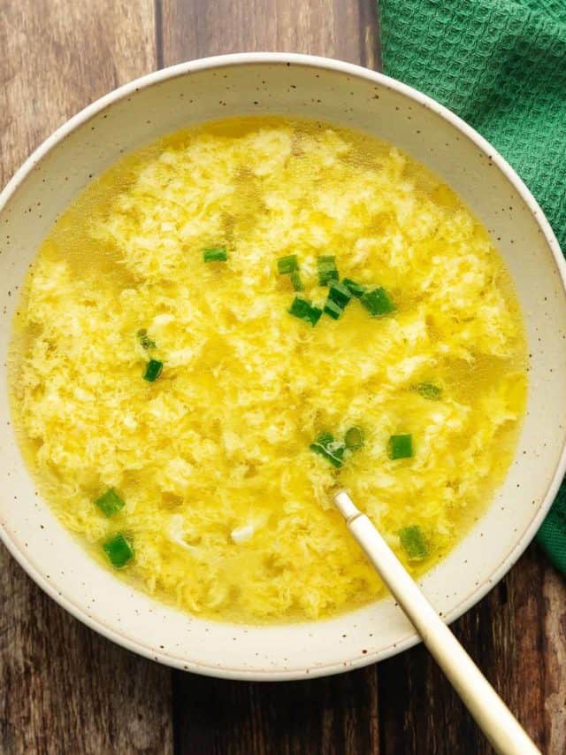 Keto Egg Drop soup
