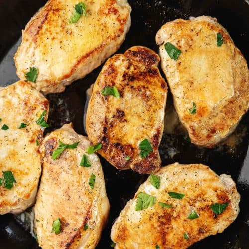 Garlic Butter Pork Chops - 20 minutes! • Low Carb with Jennifer