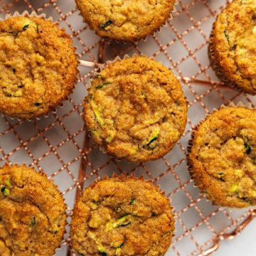 keto zucchini spice muffins recipe image