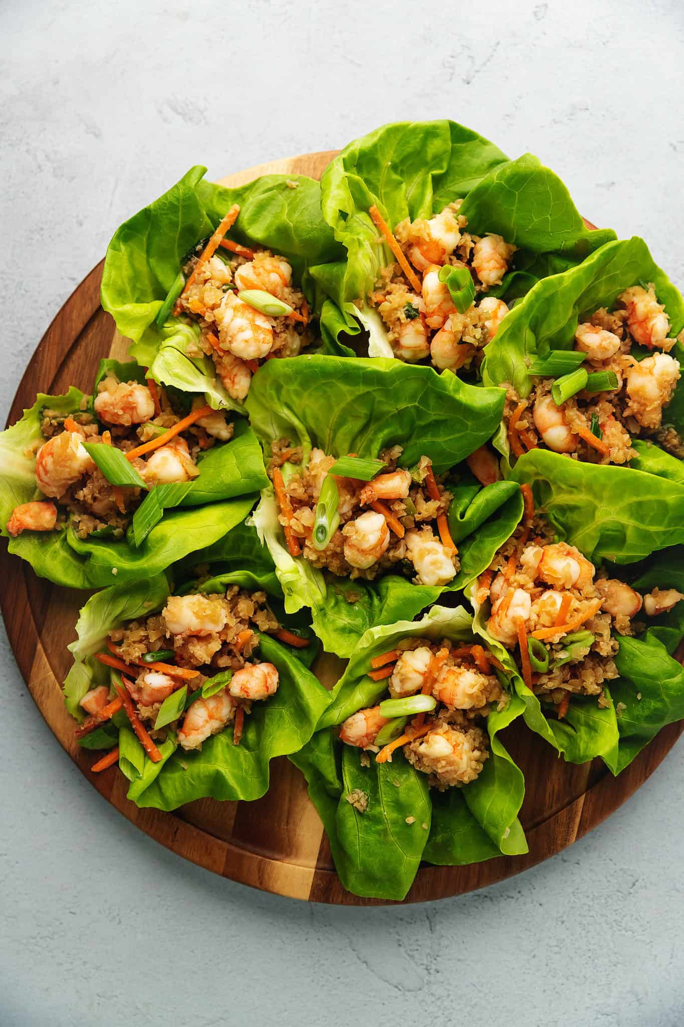 Keto Shrimp Lettuce Wraps • Low Carb with Jennifer