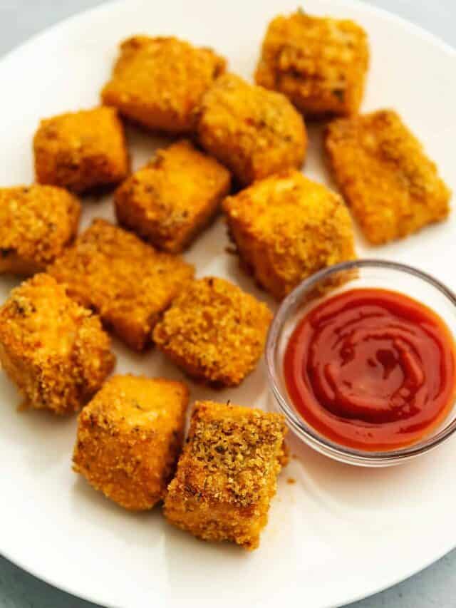 Air Fryer Salmon Nuggets