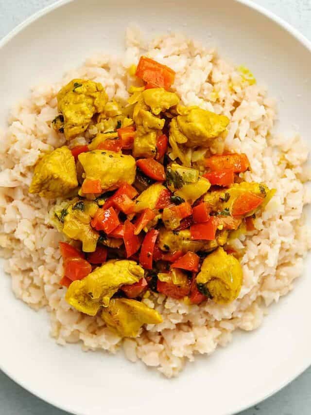 Keto Coconut Chicken Curry